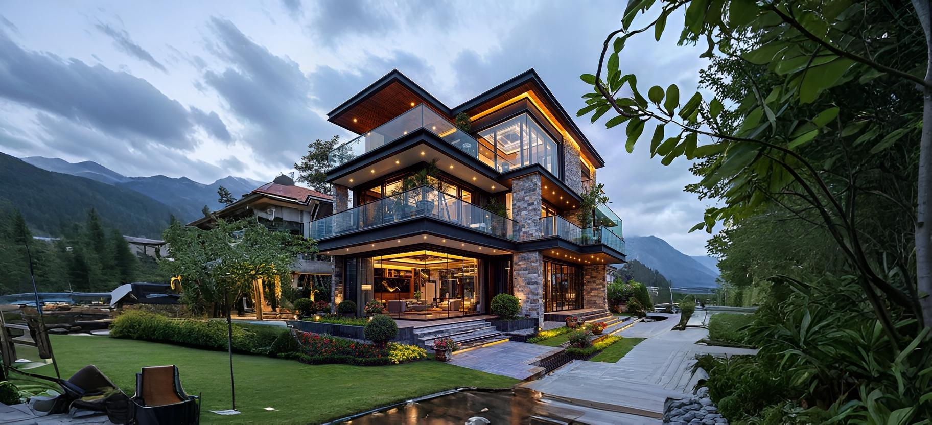 Luxury interior design project by Neeed - elegant living space with modern furnishings