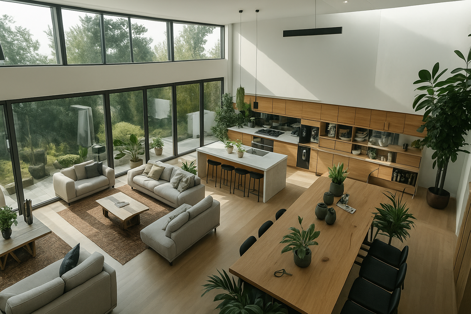 Commercial architecture project by Neeed - modern office building design with glass facade