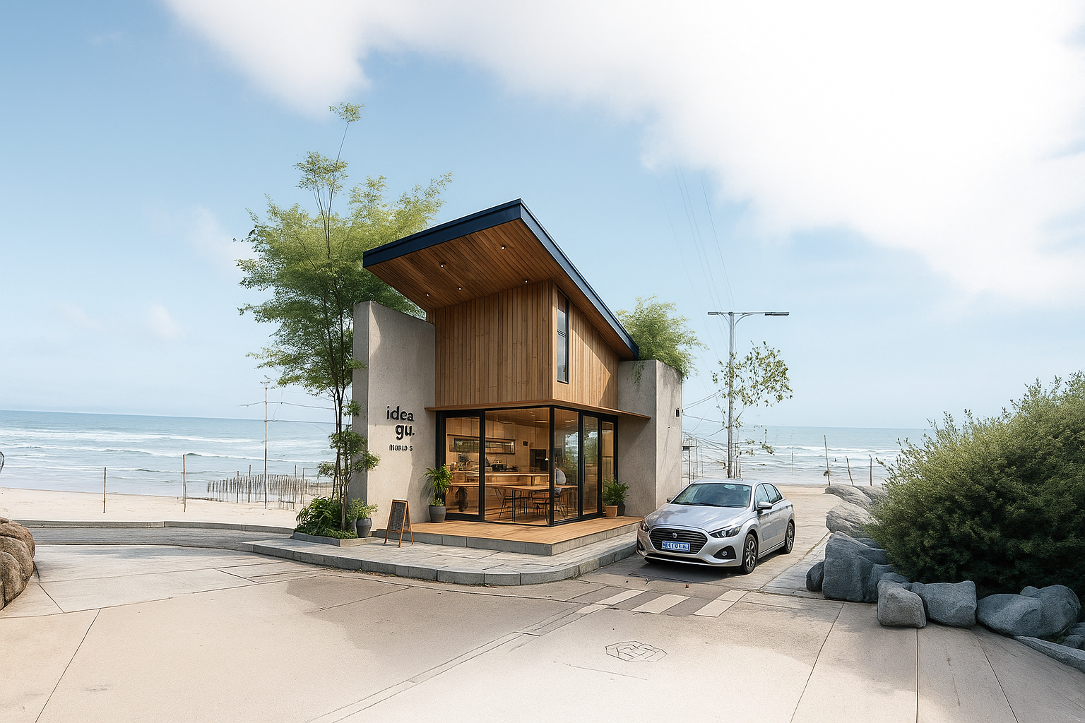 Modern architecture design project by Neeed - custom residential building with contemporary features